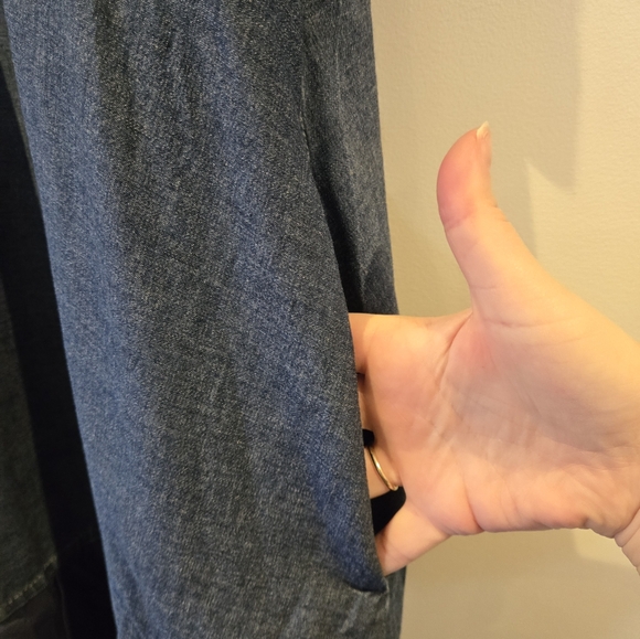 Alembika Denim Dress Size 2 (Medium) - Picture 7 of 11